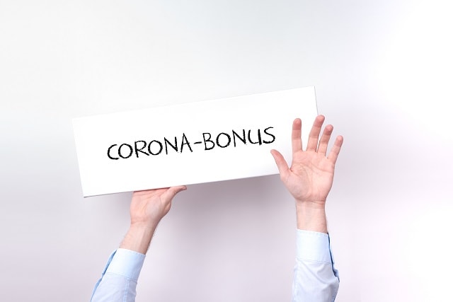 Corona-Bonus verlängert bis 31.03.2022 – kurzes Update